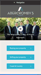 Mobile Screenshot of abercrombys.com.au